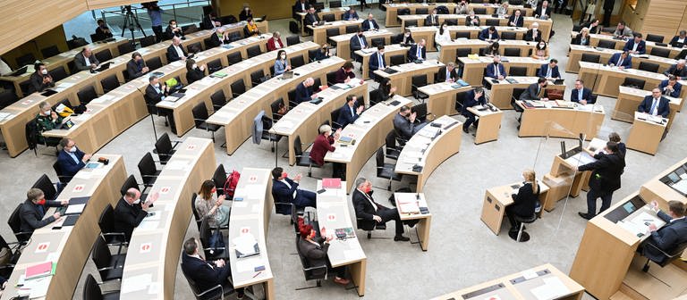 Landtag Baden-Württemberg (Foto: dpa Bildfunk, picture alliance/dpa | Bernd Weißbrod)