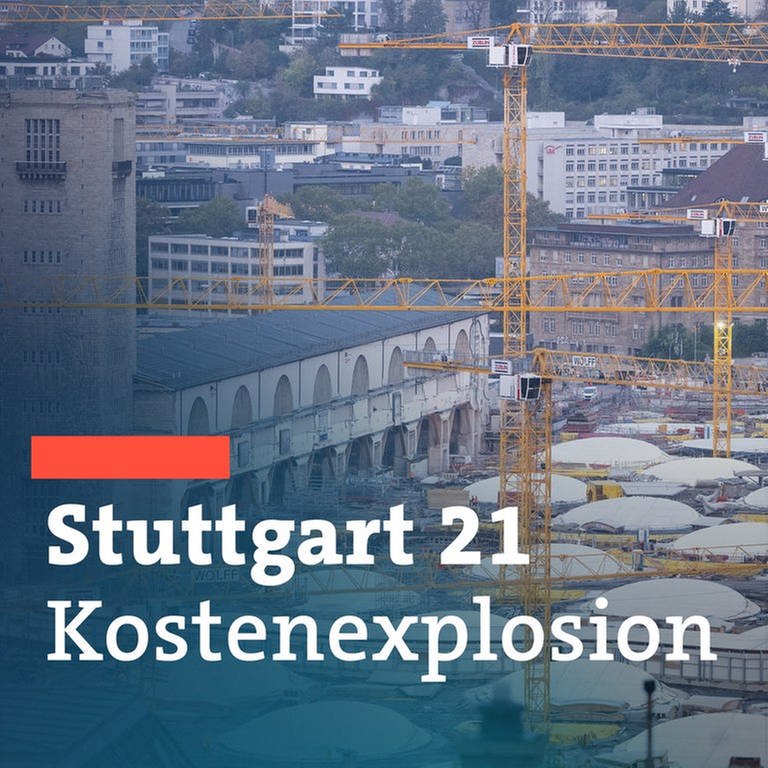 Stuttgart 21 Baustelle Hauptbahnhof für Chronologie der Kosten (Foto: dpa Bildfunk, picture alliance/dpa | Marijan Murat)