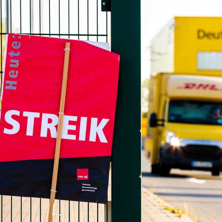 Die Gewerkschaft ver.di hat die Beschäftigten der Deutschen Post zu Warnstreiks aufgerufen. (Archivbild) (Foto: dpa Bildfunk, picture alliance/dpa | Moritz Frankenberg)