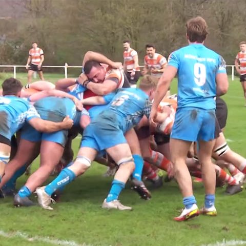 Rugby-Spiel zwischen RG Heidelberg und München (Foto: SWR)