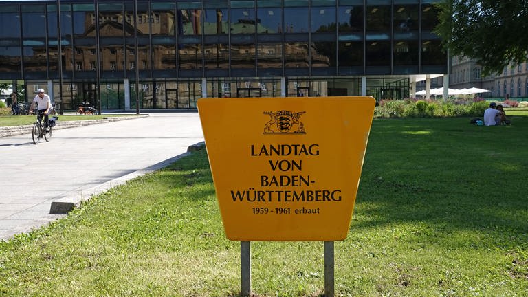 Landtag von Baden-Württemberg. (Foto: dpa Bildfunk, picture alliance/dpa | Felix Schröder (Symbolbild))