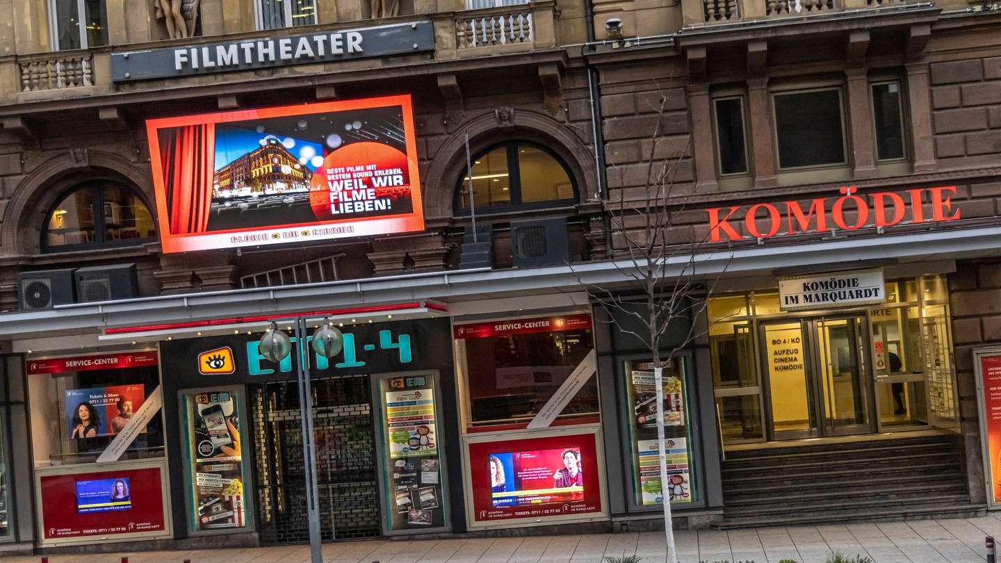 Kino in Stuttgart. (Foto: IMAGO, IMAGO / Arnulf Hettrich)