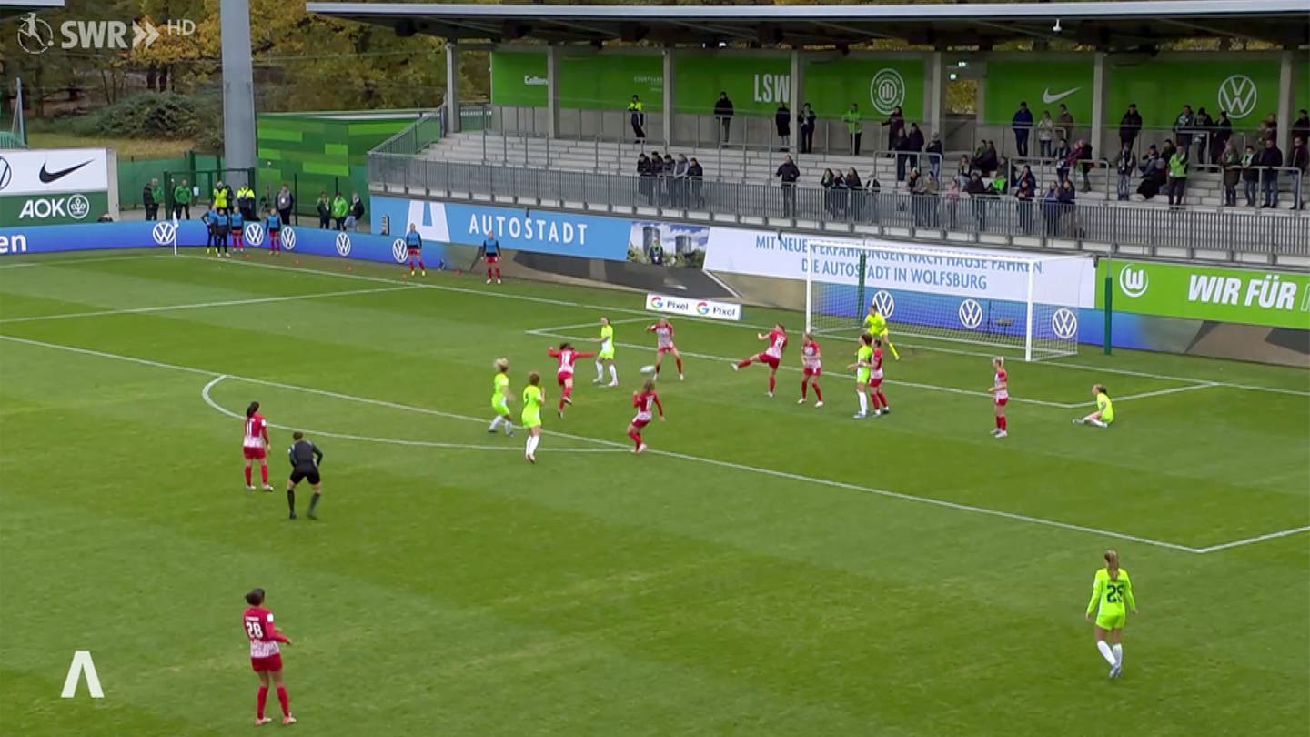 Freiburgs Fußballfrauen in Wolfsburg chancenlos
