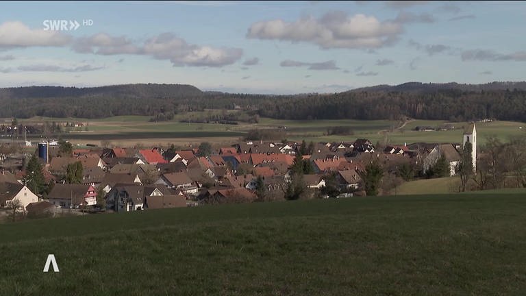 Nördlich Lägern, in dieser Region soll das zukünftige atomare Endlager der Schweiz entstehen (Foto: SWR, Schweizer Fernsehen)