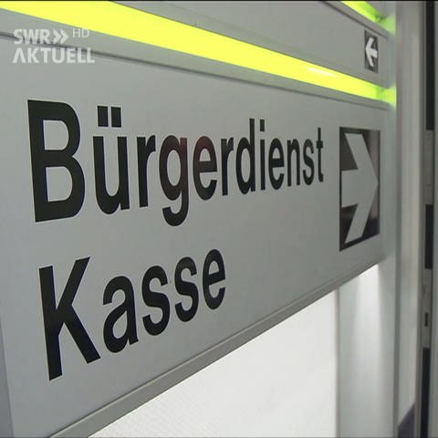 Bürgerdienst Kasse - Zensus (Foto: SWR)