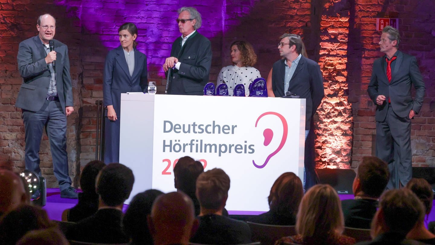 Verleihung des 20. Deutschen Hörfilmpreises 2022 (Foto: dpa Bildfunk, Picture Alliance)