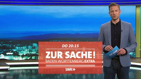 Florian Weber, SWR Zur Sache BW Moderator Florian Weber