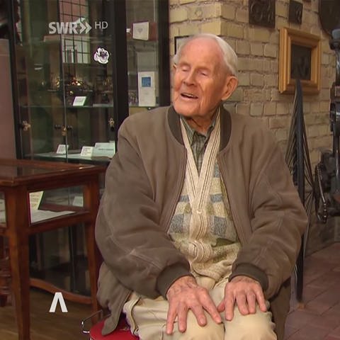 103-Jähriger Mann (Foto: SWR)