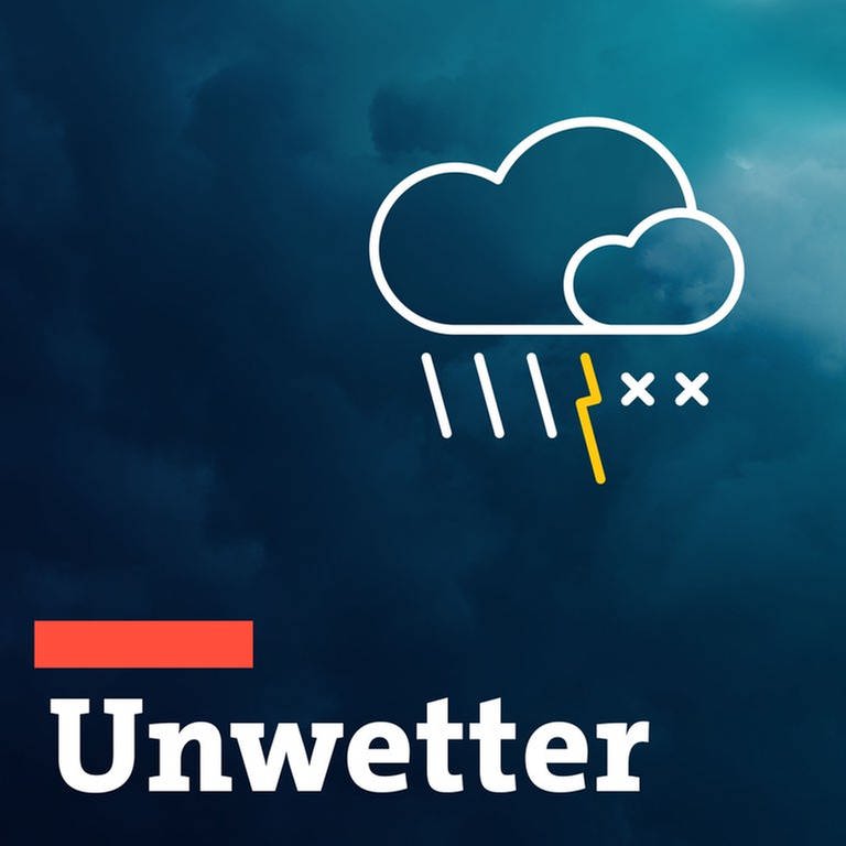 Symbolbild für amtliche Unwetterwarnungen in Rheinland-Pfalz (Foto: picture-alliance / Reportdienste, SWR, Wolken: Guenther Schwermer)