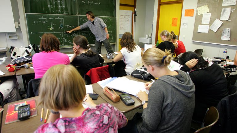 Schulunterricht an einer Schule in Freiburg im Breisgau. (Foto: dpa Bildfunk, Picture Alliance)