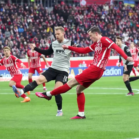 der SC Freiburg spielt gegen den 1. FC Augsburg (Foto: SWR)