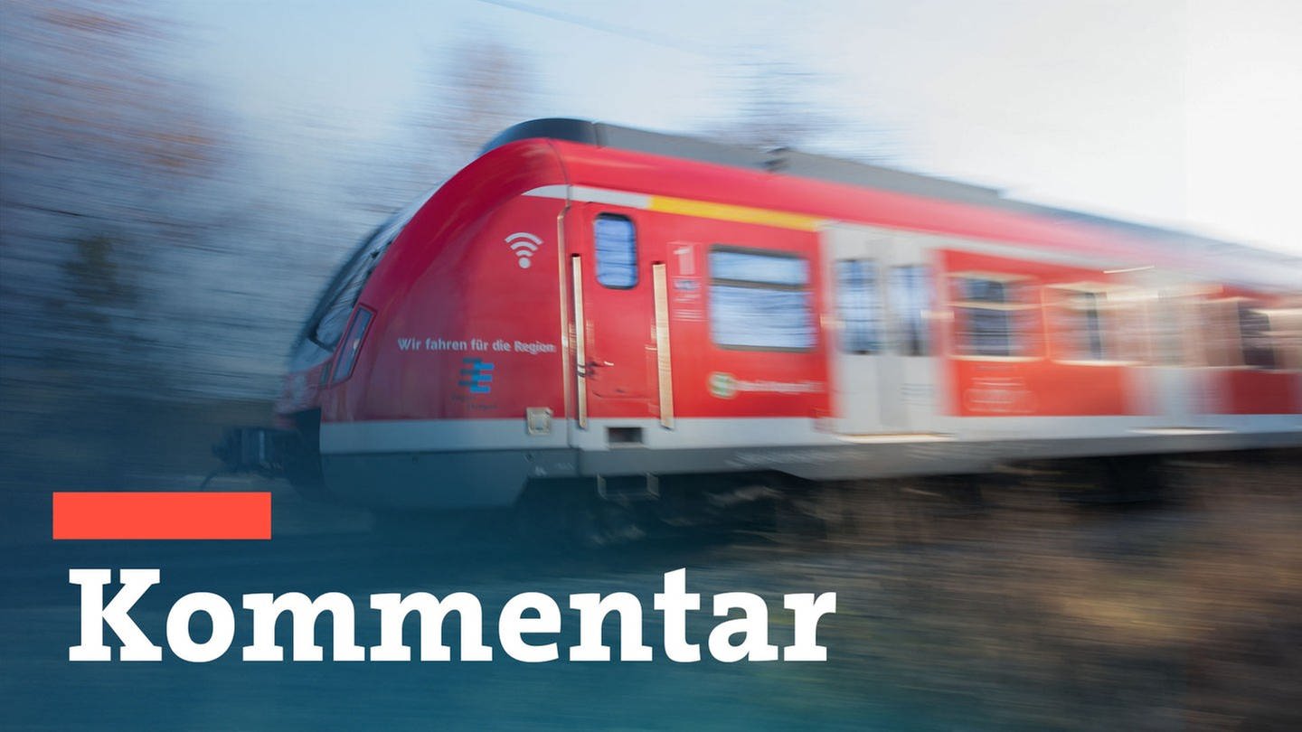 Eine S-Bahn der Deutschen-Bahn fährt Richtung Stuttgart. (Foto: dpa Bildfunk, picture alliance/dpa | Tom Weller)