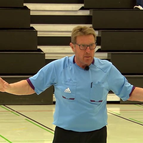 Handballschiedsrichter Klaus Hinderer (Foto: SWR)