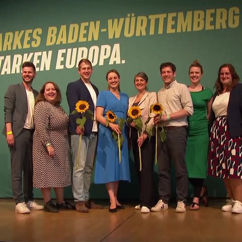 Gewählte Kandidaten der Grünen zur Europawahl