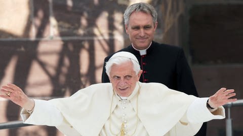 Papst Bendedikt XVI. in Freiburg