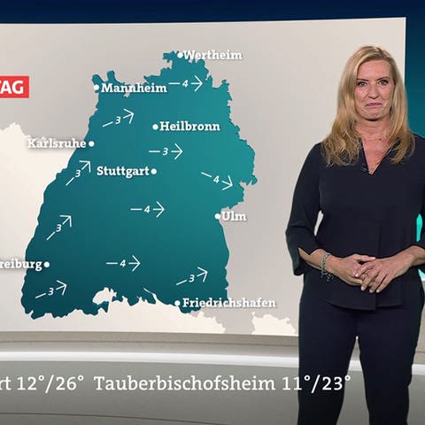 Wettermoderatorin Claudia Kleinert (Foto: SWR)