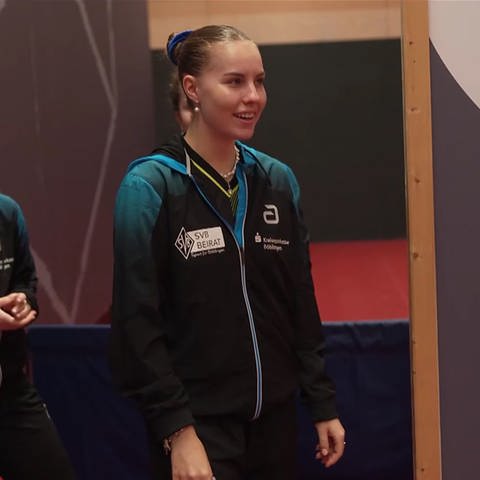 Tischtennisspielerin Annett Kaufmann