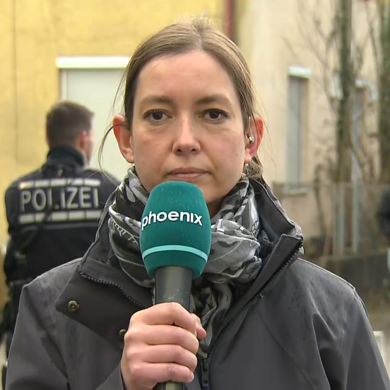 SWR-Reporterin Iris Volk in Biberach (Foto: SWR)