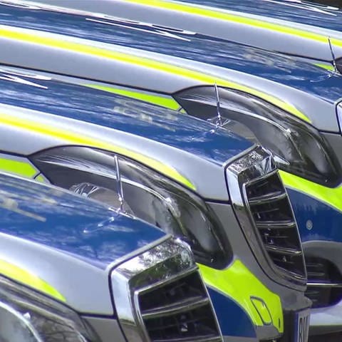 Polizeiautos von Mercedes (Foto: SWR)
