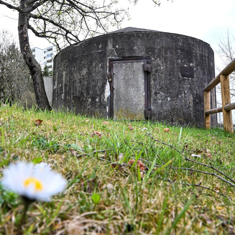 Bunker in Friedrichshafen (Foto: dpa Bildfunk, dpa | Felix Kästle)