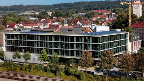 Die Firmenzentrale der Technischen Werke Schussental (TWS) in Ravensburg (Foto: Pressestelle, Technische Werke Schussental GmbH & Co. KG)