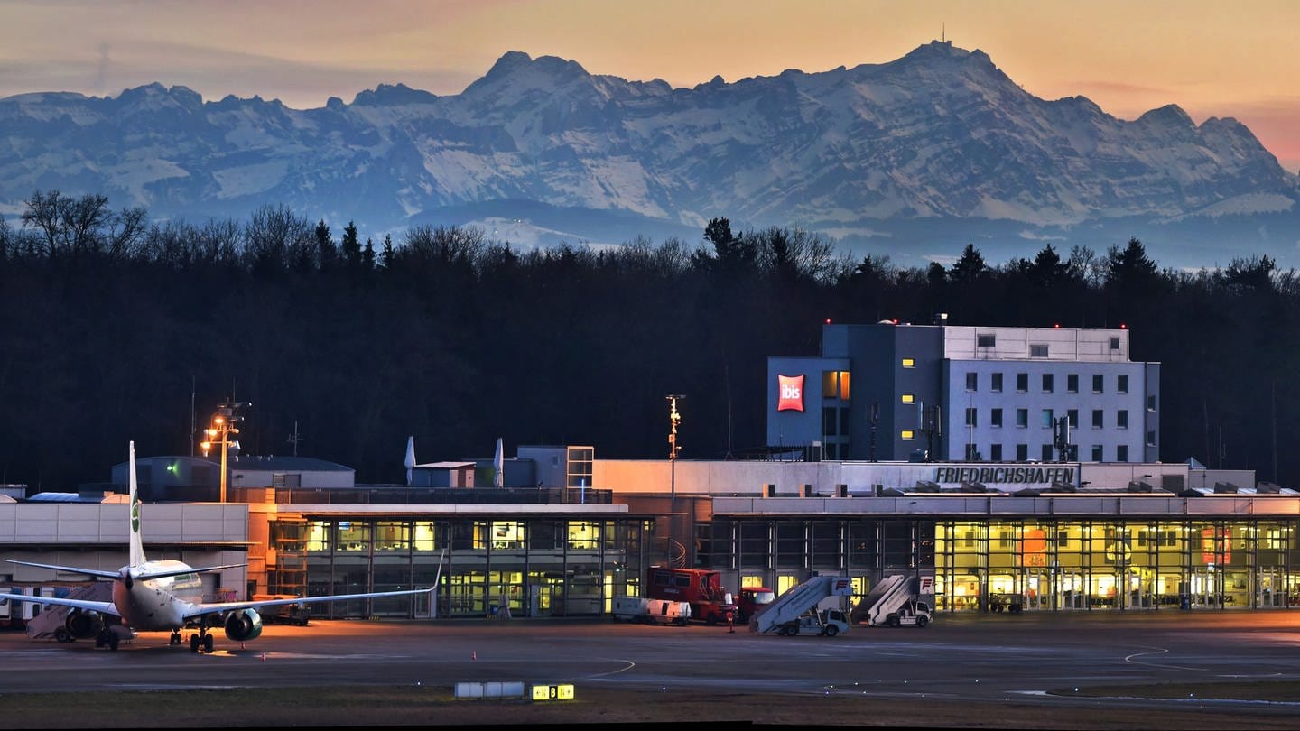 Der Bodensee-Airport in Friedrichshafen (Foto: Pressestelle, Bodensee-Airport Friedrichshafen/Felix Kästle)