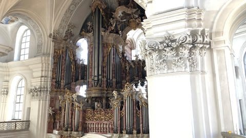 Gabler-Orgel in der Basilika Weingarten (Foto: SWR, Thea Thomiczek)