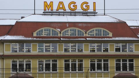 Das Maggi-Werk in Singen (Foto: picture-alliance / Reportdienste, Patrick Seeger)