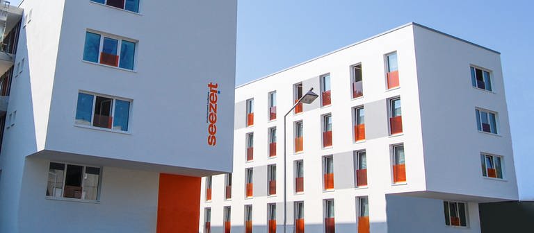Ein Wohnheim des "Seezeit Studierendenwerks Bodensee" in Konstanz (Foto: Pressestelle, Seezeit Studierendenwerk Bodensee)