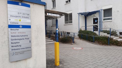 Das Krankenhaus in Radolfzell. (Foto: SWR, Stefanie Baumann)
