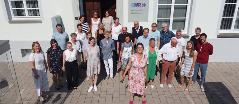 Mitarbeiterinnen und Mitarbeiter des SWR Studios Friedrichshafen (Foto: SWR)