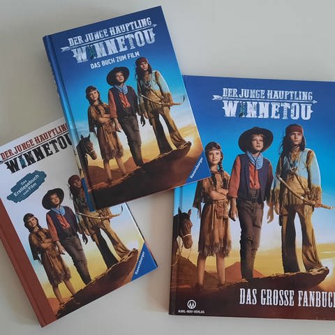 Cover der Kinderbücher "Der junge Häuptling Winnetou" des Ravensburger Verlags (Foto: SWR)