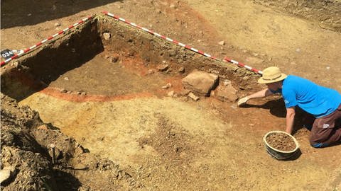 Ausgrabungen in Eschenz (Foto: Pressestelle, Amt für Archäologie Kanton Thurgau)