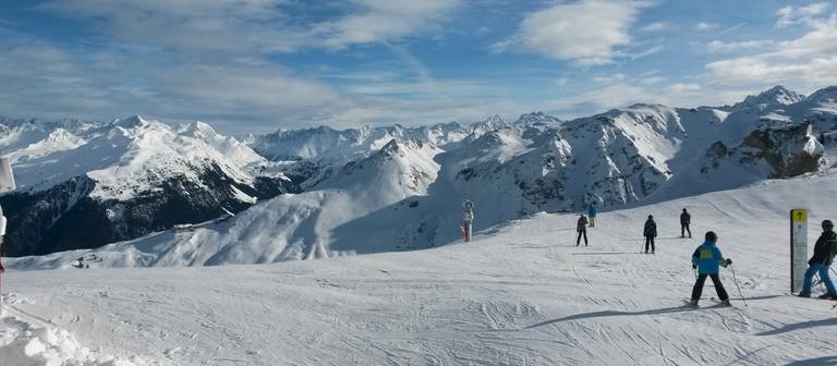 Skigebiet Silvretta Montafon lockt Wintersportbegeisterte (Foto: SWR, Friederike Fiehler (Archiv))