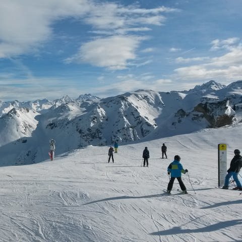Skigebiet Silvretta Montafon lockt Wintersportbegeisterte (Foto: SWR, Friederike Fiehler (Archiv))