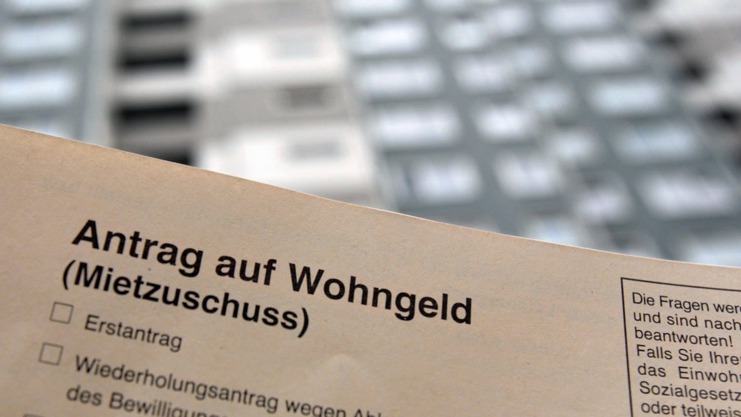 Antragsformular für Wohngeld (Foto: picture-alliance / Reportdienste, dpa Bildfunk, picture alliance / dpa | Bodo Marks)