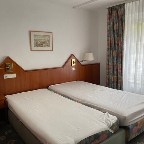 Betten in einem Hotelzimmer (Foto: SWR, Wolfgang Wanner)