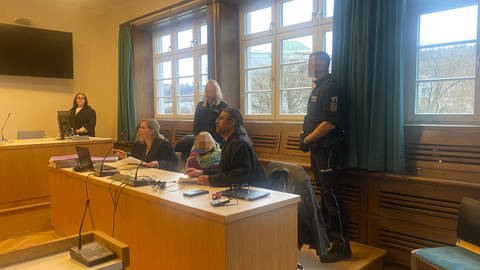 Angeklagte im Mordprozess in Schwäbisch Gmünd (Foto: SWR, Tina Löschner)