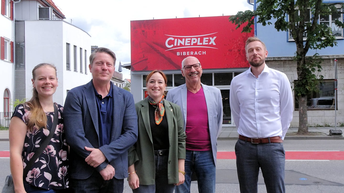 Das Team der Biberacher Filmfestspiele (Foto: SWR, Johannes Riedel)