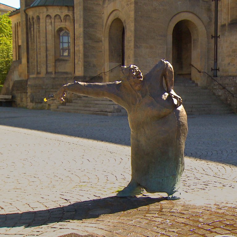 Skulptur in Singen (Foto: SWR, Friederike Fiehler)