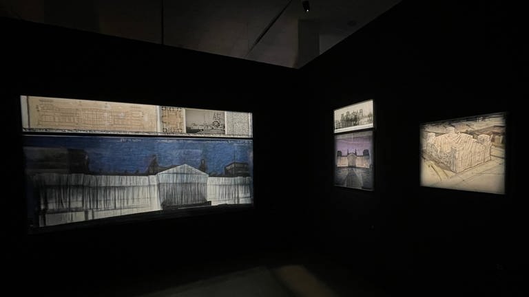 Christo und Jeanne-Claude im Kunstmuseum Lindau