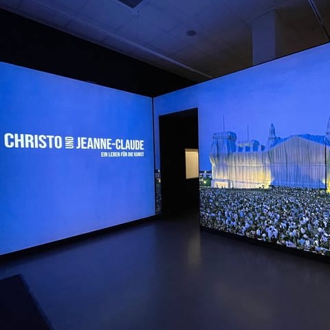 Christo und Jeanne-Claude im Kunstmuseum Lindau (Foto: SWR, Karin Wehrheim)