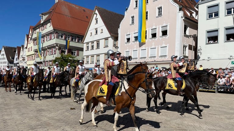 Schützenfest Biberach Festzug 2022 (Foto: SWR)