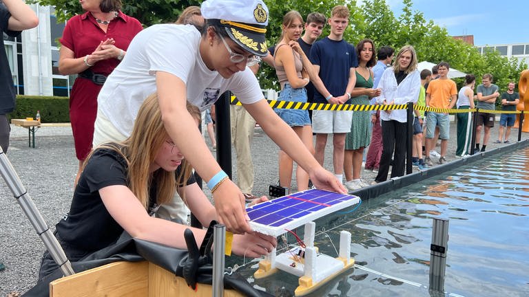 Solarbootrennen von Konstanzer Schülern (Foto: SWR, Meisenberg)