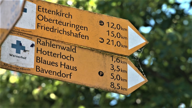 Nägele auf dem Jakobsweg von Ravensburg nach Friedrichhafn (Foto: SWR)