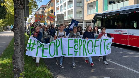 "Fridays for Future"-Demo in Friedrichshafen (Foto: SWR, Oliver Wichmann)