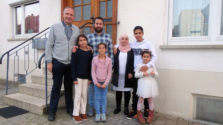 Pfarrer Alfred Tönnis holt jungen aus Syrien nach Oberschwaben.  (Foto: SWR, Johannes Riedel)