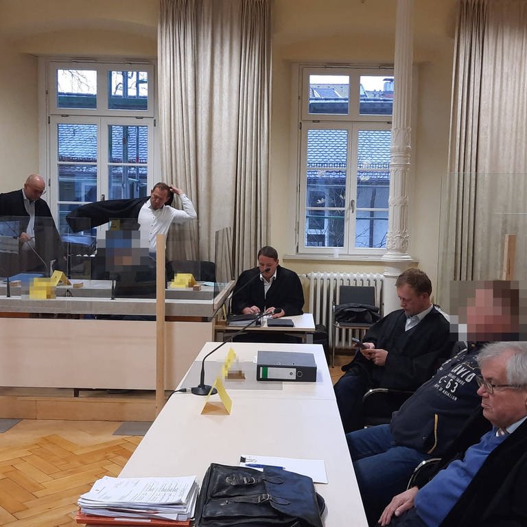 Am Landgericht Ravensburg wird ein langwieriger Betrugsprozess fortgesetzt. (Foto: SWR, Dirk Polzin)