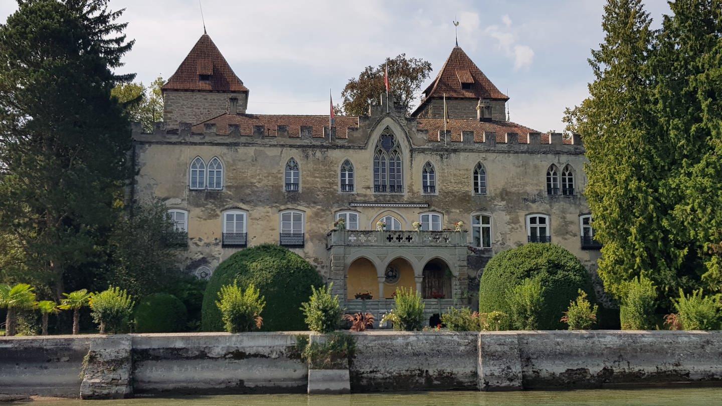 Das Schweizer Schloss Gottlieben am Seerhein (Foto: SWR, Friederike Fiehler)