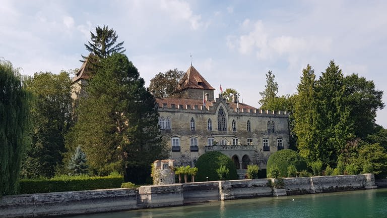 Das Schweizer Schloss Gottlieben am Seerhein (Foto: SWR, Friederike Fiehler)